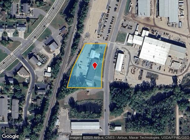 645 Emerson St N, Cambridge, MN Parcel Map