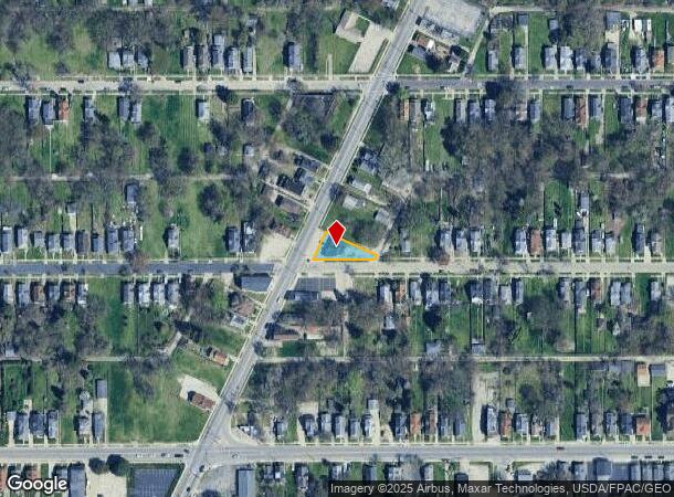  702 N Detroit Ave, Toledo, OH Parcel Map