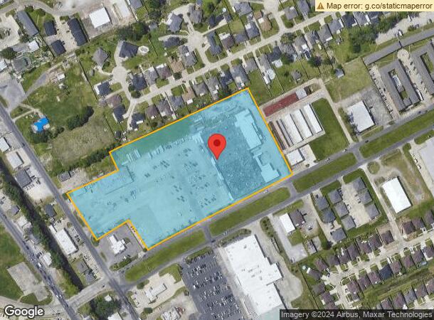  6285 W Park Ave, Houma, LA Parcel Map