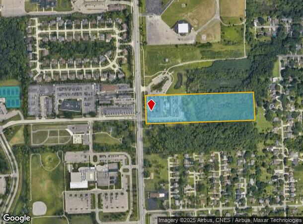  3400 Livernois Rd, Troy, MI Parcel Map