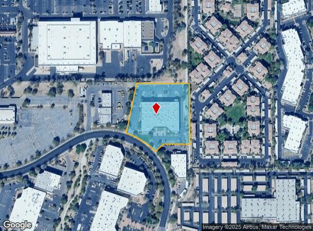 1310 W Drivers Way, Tempe, AZ Parcel Map