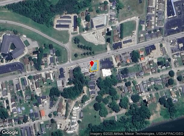  731 3Rd Ave, Chesapeake, OH Parcel Map