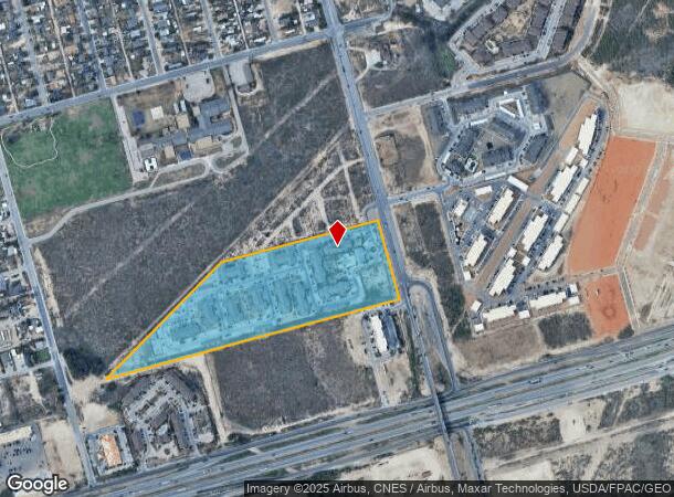 2300 S Lamesa Rd, Midland, TX Parcel Map