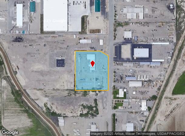 821 21 1/2 Rd, Grand Junction, CO Parcel Map