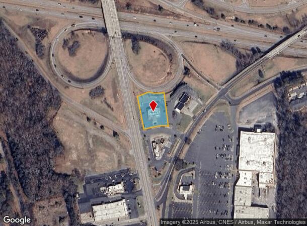  1107 N Main St, Lancaster, SC Parcel Map