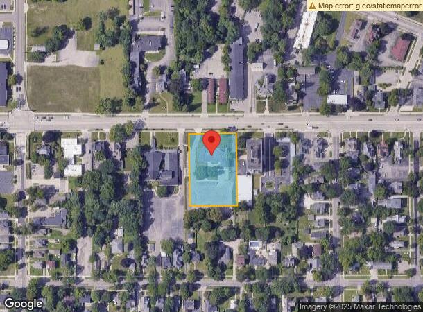  729 W Michigan Ave, Jackson, MI Parcel Map