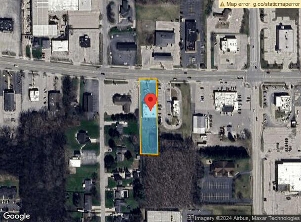  1585 W Center Rd, Essexville, MI Parcel Map