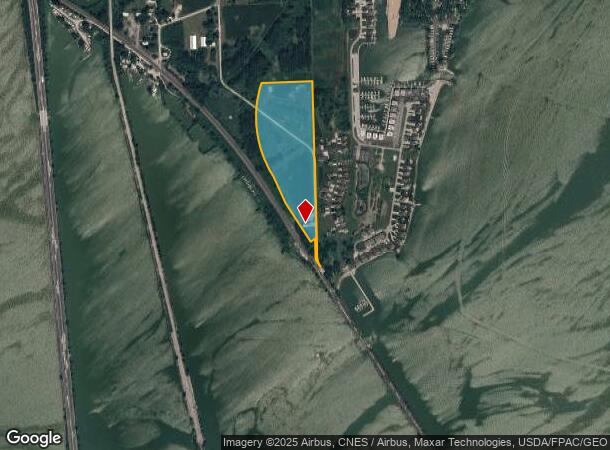 2864 S Danbury Rd N, Port Clinton, OH Parcel Map