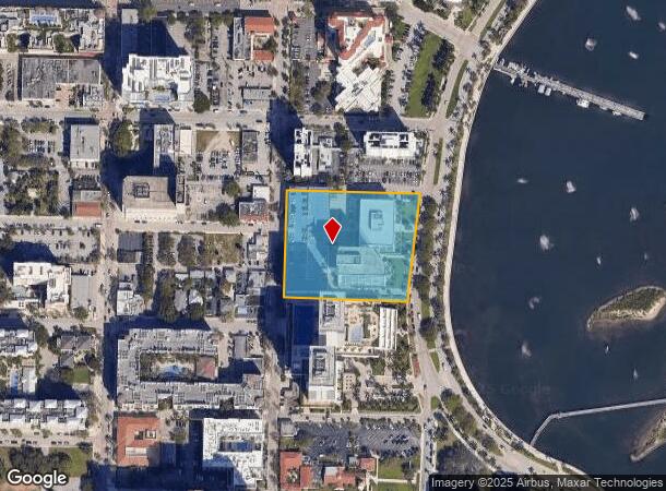  501 S Flagler Dr, West Palm Beach, FL Parcel Map