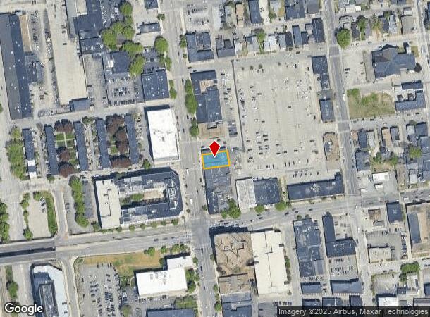  1217 Elm St, Manchester, NH Parcel Map