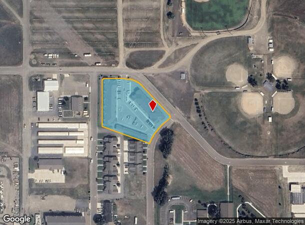 2026 Wyoming Ave, Glendive, MT Parcel Map