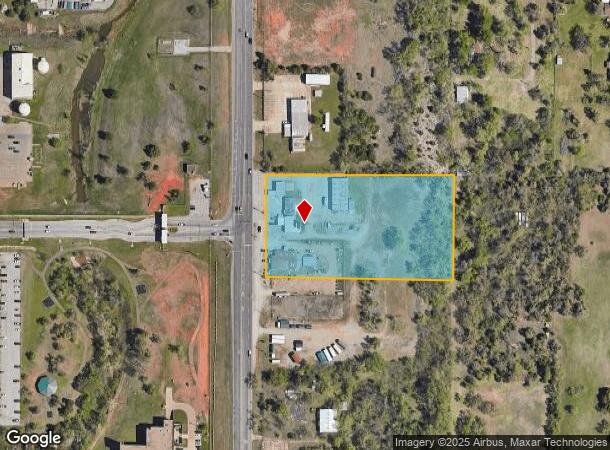  4100 S Douglas Blvd, Oklahoma City, OK Parcel Map