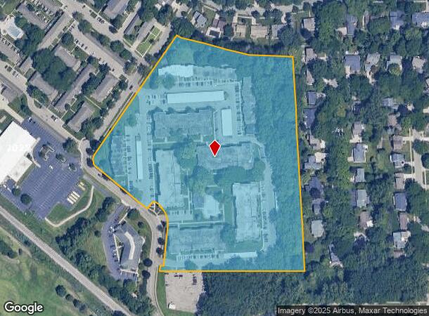  2400 Village Dr Se, Grand Rapids, MI Parcel Map