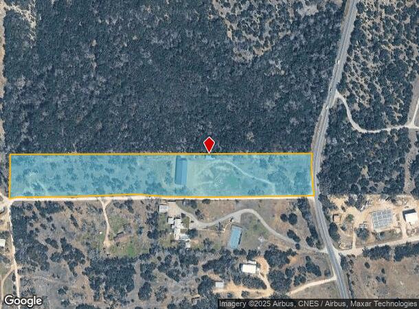  22601 Ranch Road 12, Dripping Springs, TX Parcel Map