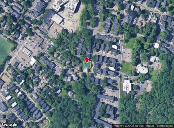  33 Lourdes Ave, Jamaica Plain, MA Parcel Map