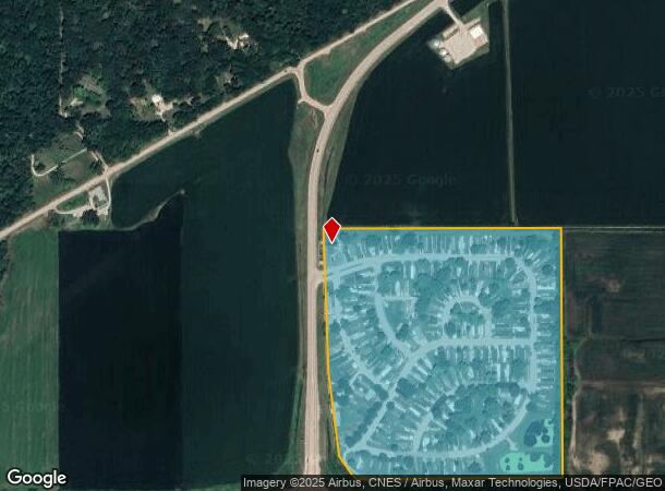 2507 214Th St N, Port Byron, IL Parcel Map