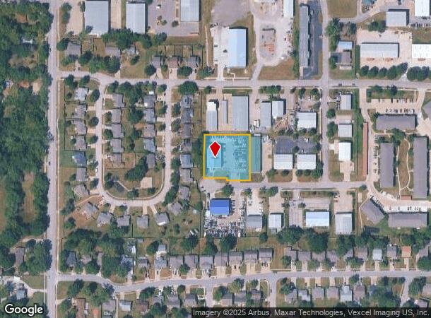 1200 E 25Th St, Lawrence, KS Parcel Map