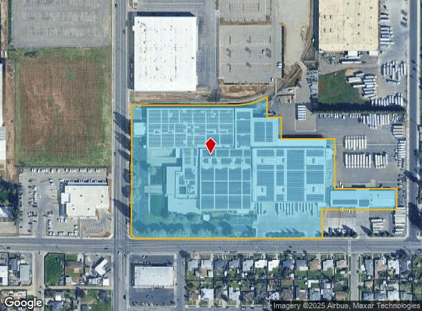 2363 S Cedar Ave, Fresno, CA Parcel Map
