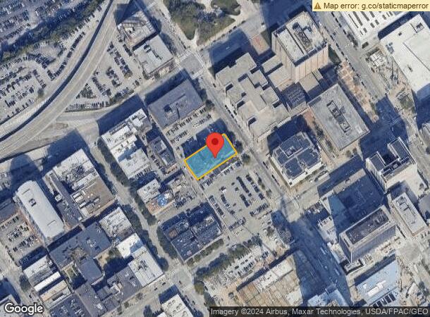  1264 W 3Rd St, Cleveland, OH Parcel Map