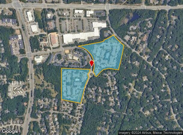  100 Saluda Ct, Chapel Hill, NC Parcel Map