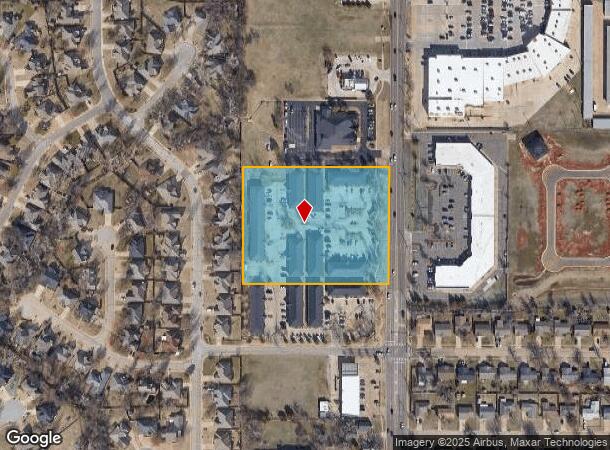  609 S Kelly Ave, Edmond, OK Parcel Map