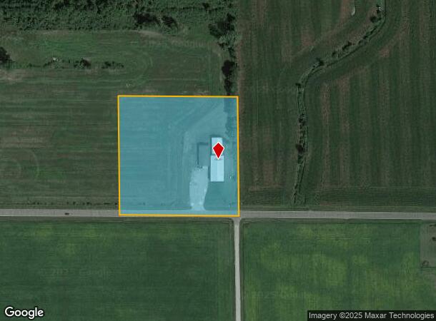 4252 Worth Rd, Pinconning, MI Parcel Map