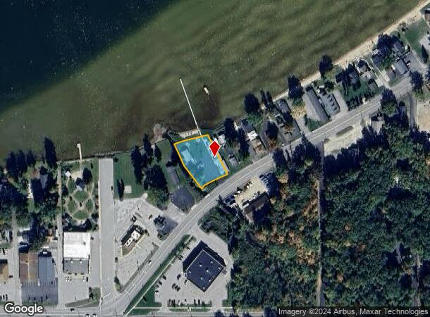  632 W Houghton Lake Dr, Prudenville, MI Parcel Map