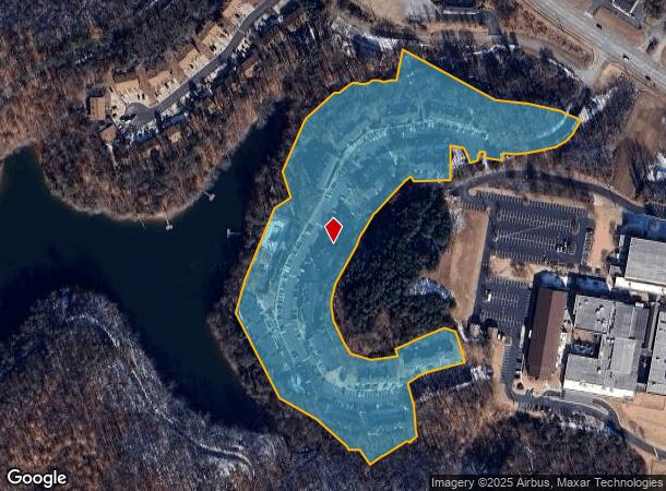  2419 Old Thompson Bridge Rd, Gainesville, GA Parcel Map