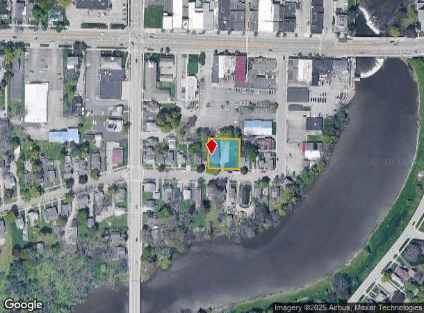  10 Myrtle St, Le Roy, NY Parcel Map