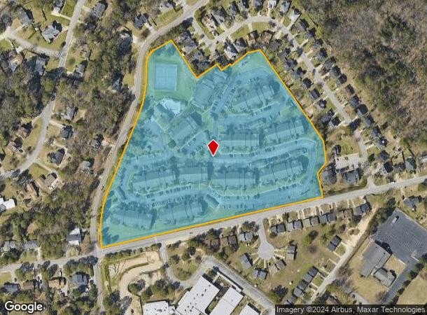  8720 Windsor Lake Blvd, Columbia, SC Parcel Map