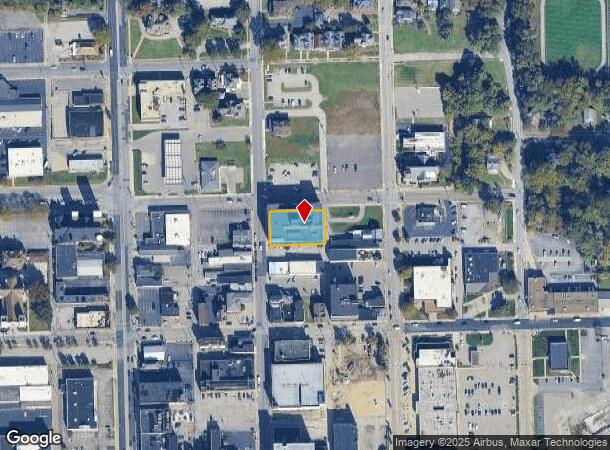 134 N Mercer St, New Castle, PA Parcel Map