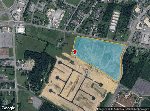 606 Fairfax Pike, Stephens City, VA Parcel Map
