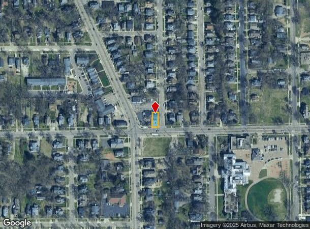  1040 W North St, Kalamazoo, MI Parcel Map