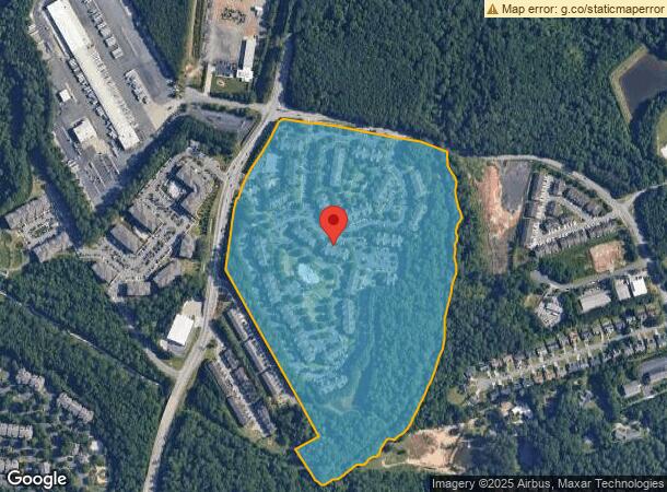  1400 Herrington Rd, Lawrenceville, GA Parcel Map