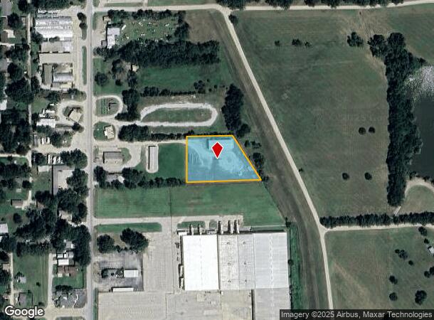  1725 N A St, Wellington, KS Parcel Map