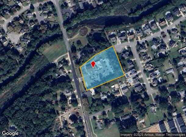  845 Battlefield Blvd S, Chesapeake, VA Parcel Map