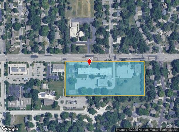  8101 W 95Th St, Overland Park, KS Parcel Map