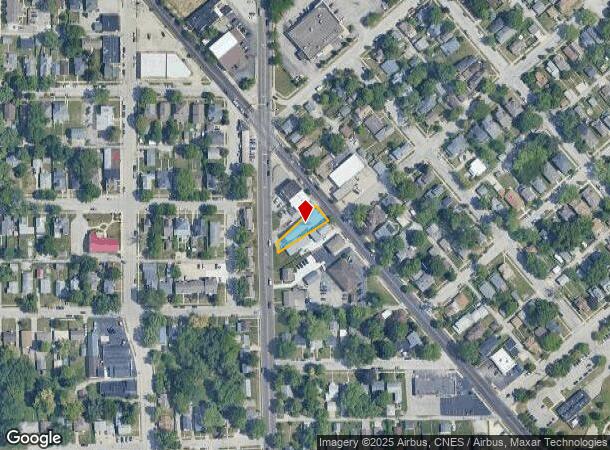 203 S 18Th St, Lafayette, IN Parcel Map