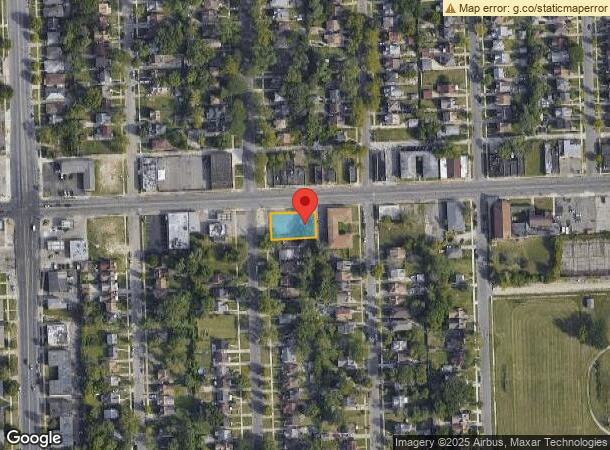  15239 Fenkell St, Detroit, MI Parcel Map