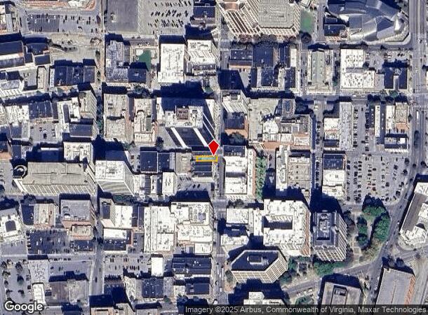 301 S Jefferson St, Roanoke, VA Parcel Map