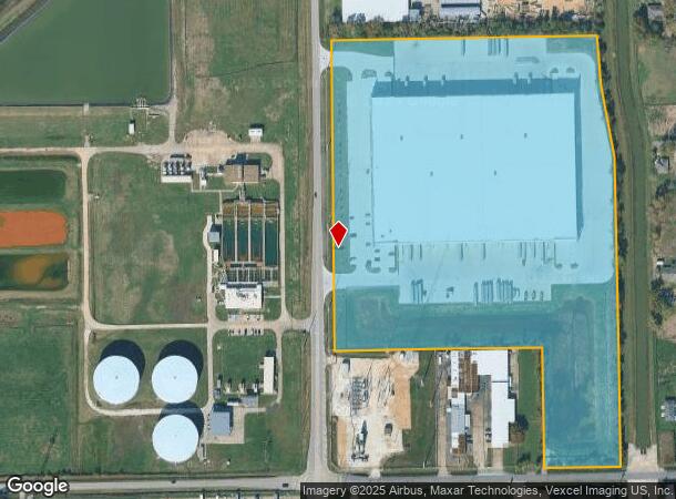 7300 Thompson Rd, Baytown, TX Parcel Map