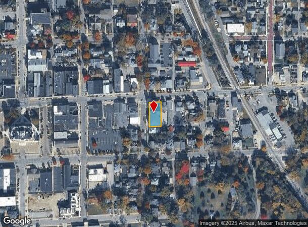  201 E Jefferson St, Franklin, IN Parcel Map