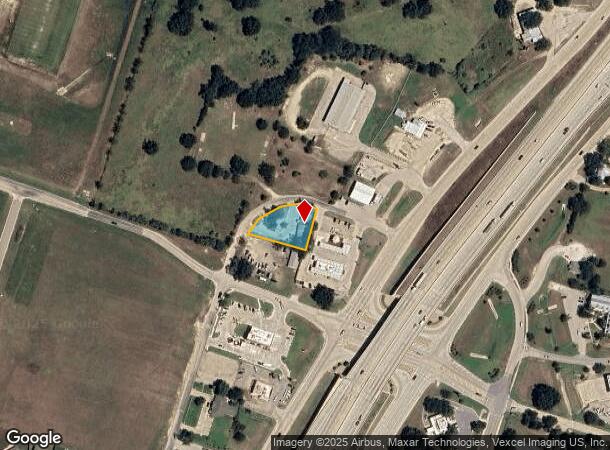  1109 W Village Rd, Salado, TX Parcel Map