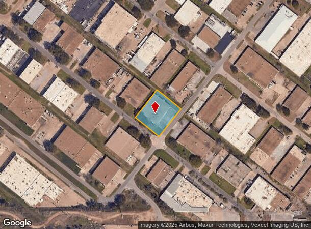  8920 Diplomacy Row, Dallas, TX Parcel Map