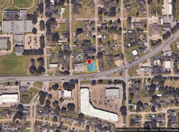 5101 Broadway St, Pearland, TX Parcel Map