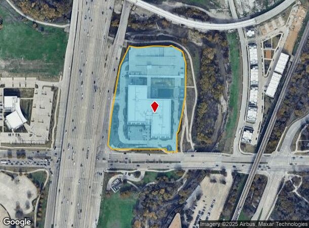  3400 N Central Expy, Richardson, TX Parcel Map