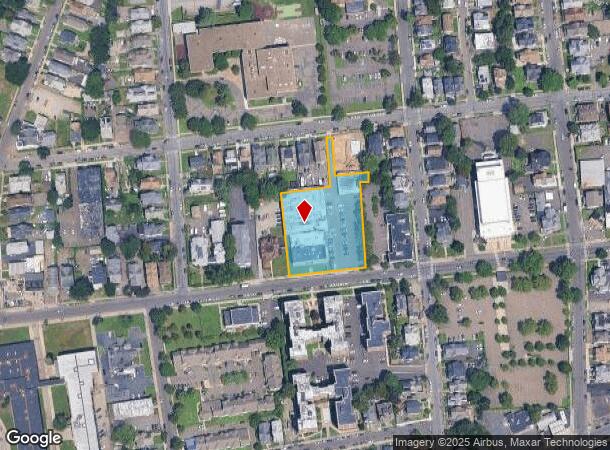 1020 Fairfield Ave, Bridgeport, CT Parcel Map
