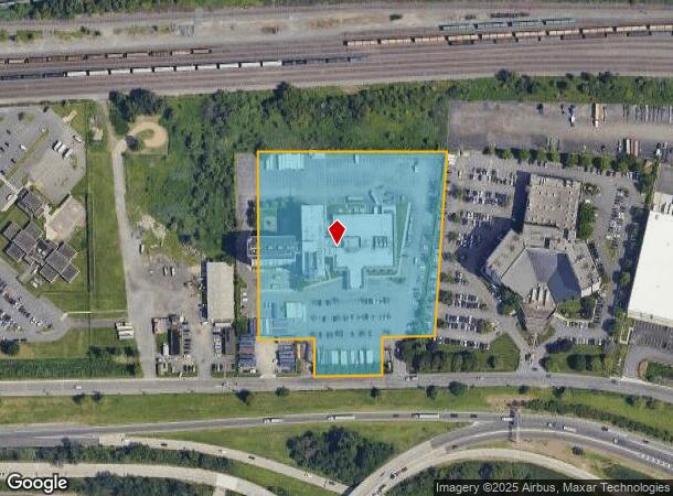 160 Frontage Rd, Newark, NJ Parcel Map