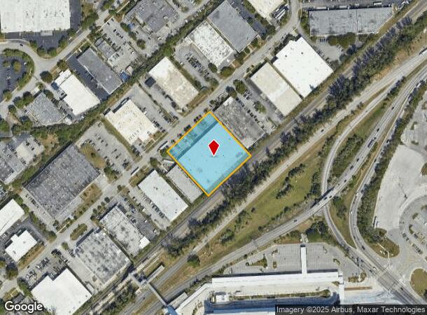  1100 Nw 159Th Dr, Miami, FL Parcel Map