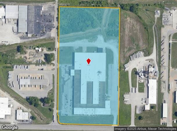 2000 Lynch Rd, Evansville, IN Parcel Map